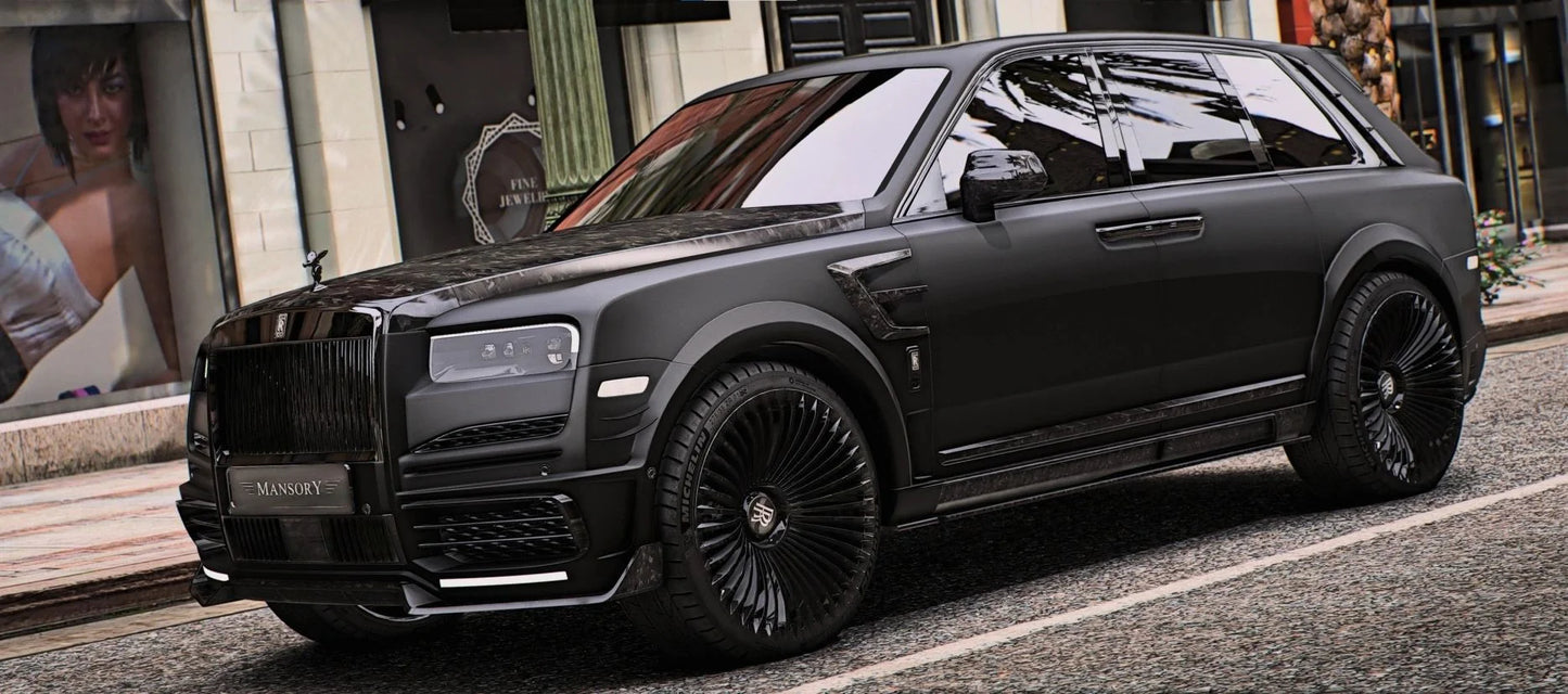 Rolls Royce Cullinan Mansory BLVCK | D. ICY Customs