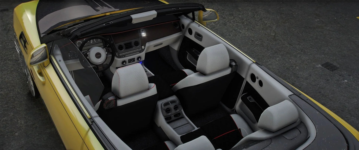 Rolls Royce Down Mansory Donk [Animation Roof] | PNUT Customs