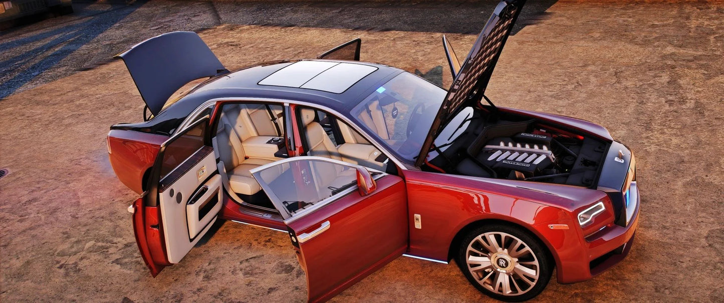 Rolls Royce Ghost EWB Police Modern Lights | Versus