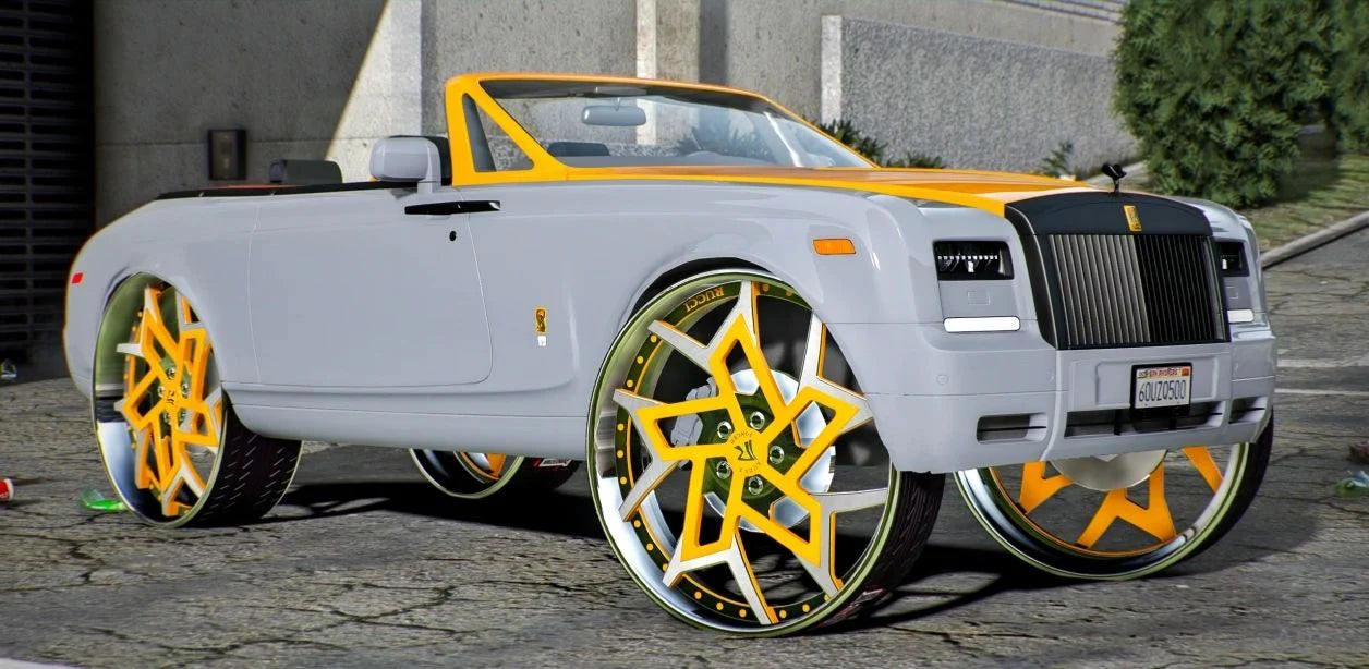 Rolls Royce Phantom Drophead Coupe Donk | GZ Customs