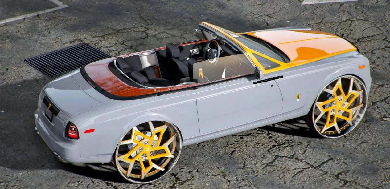 Rolls Royce Phantom Drophead Coupe Donk | GZ Customs