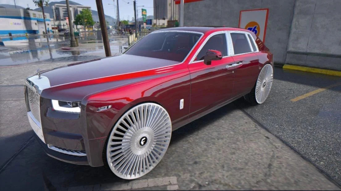 Rolls Royce Phantom On Big Cap Forgis | Marob0ykustoms