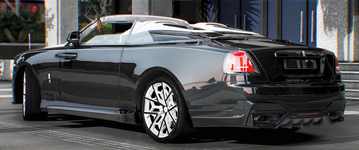 Rolls Royce Wraith Mafia Styles | BLK
