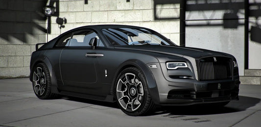 Rolls Royce Wraith Prime Carbon Widebody Custom Props (Animated Mirrors) | Demon Builds