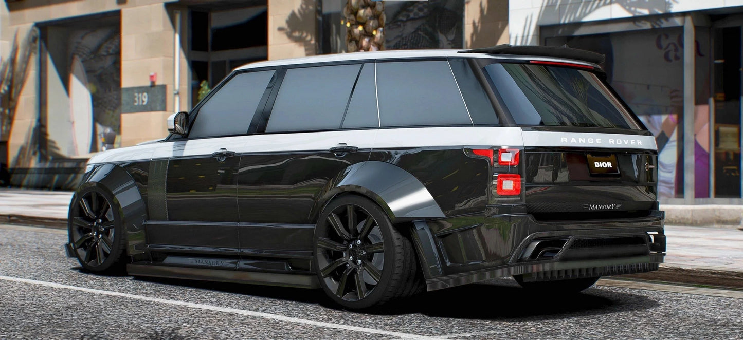 Range Rover Autobiography Mansory Gangs | Placo Customs