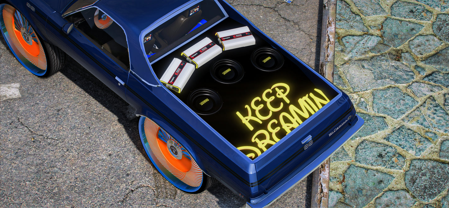 1980 Chevy Elcamino Donk | RTG Customs