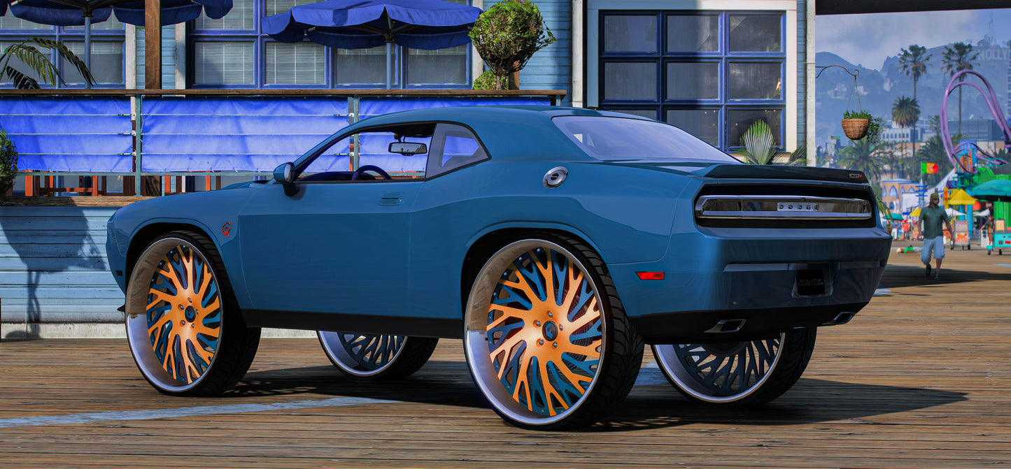 Dodge Challenger SRT8 Donk | Krazy Customs