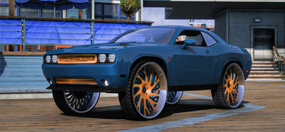 Dodge Challenger SRT8 Donk | Krazy Customs