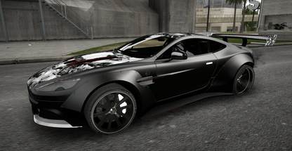 Aston Martin Vanquish Dynamic Lights Custom Glow Livery Scissor Doors | AG TEAM