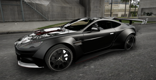 Aston Martin Vanquish Dynamic Lights Custom Glow Livery Scissor Doors | AG TEAM