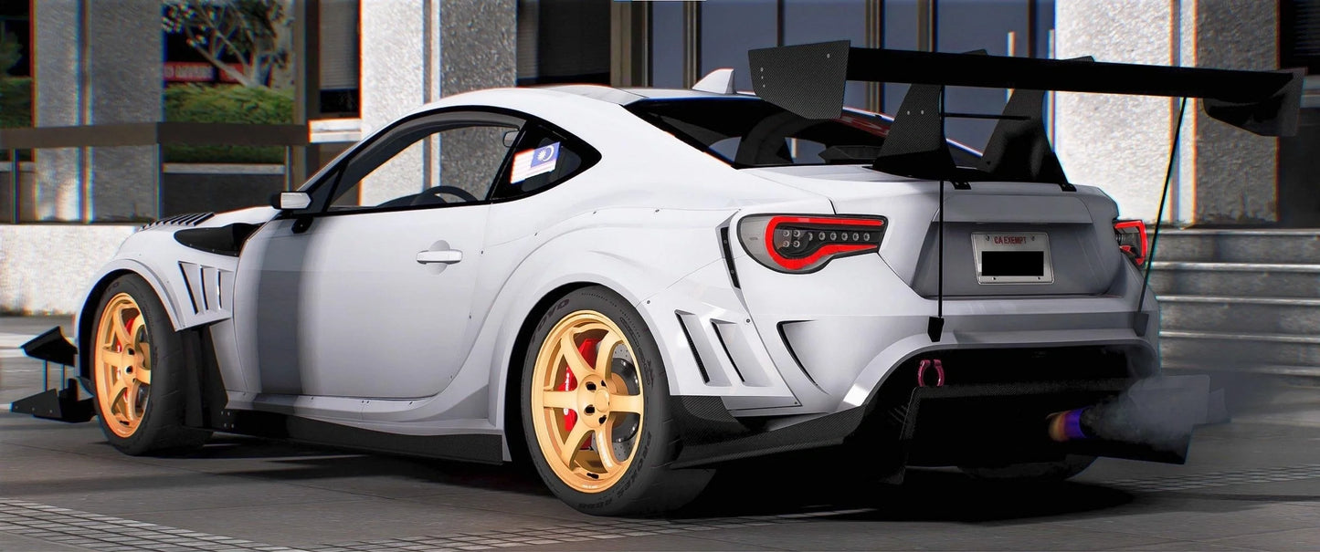 Subaru BrztS Varis Kamikaze | Mr BlockBack