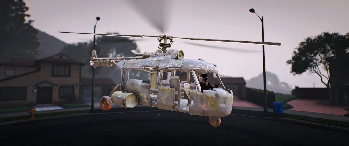 Scrap Transport Helicopter | Chino Garage