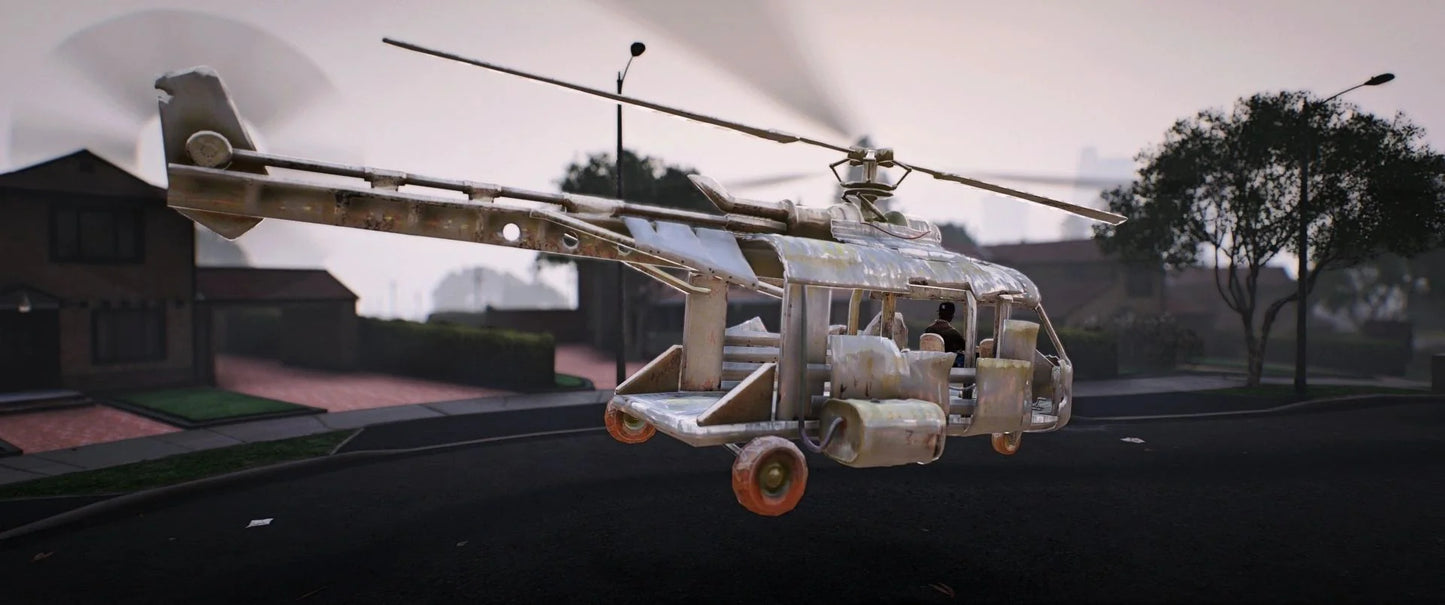 Scrap Transport Helicopter | Chino Garage