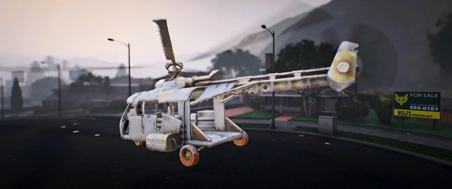 Scrap Transport Helicopter | Chino Garage