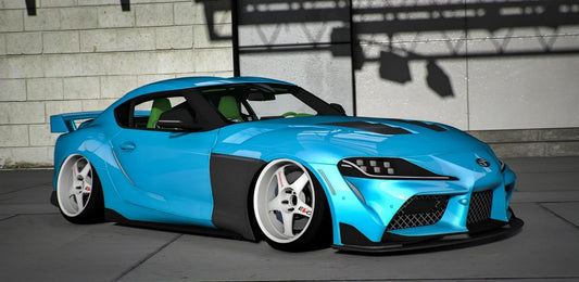 Slammed Toyota GR Supra MK5 | FLUXTER