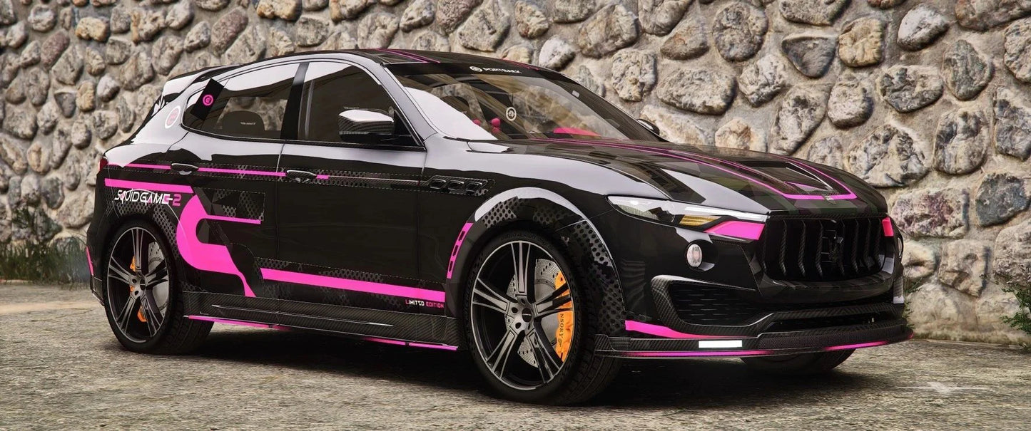 SQUID GAME - MASERATI LEVANTE [Tuning] [Animated Lights] | Port Baek