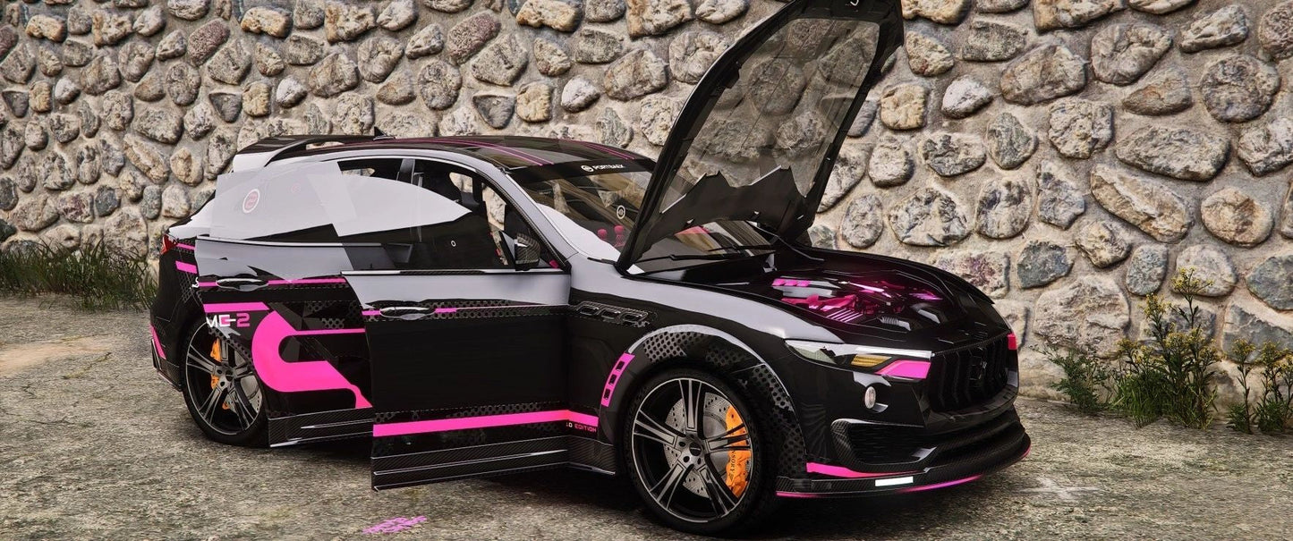 SQUID GAME - MASERATI LEVANTE [Tuning] [Animated Lights] | Port Baek