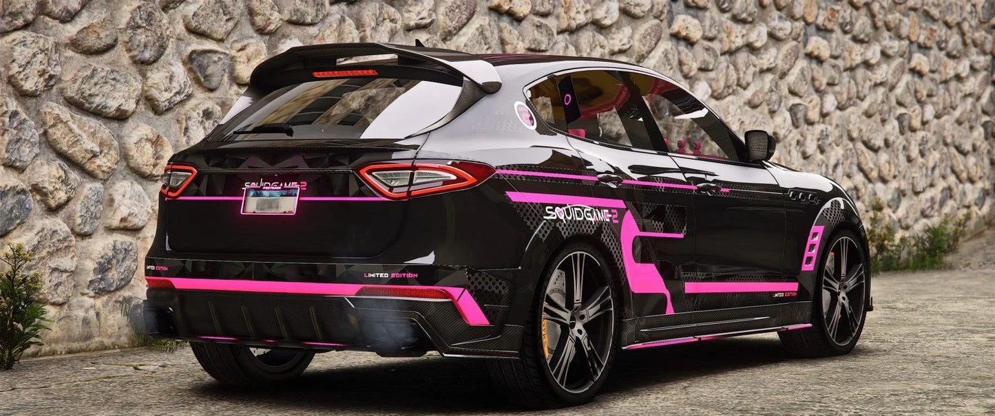 SQUID GAME - MASERATI LEVANTE [Tuning] [Animated Lights] | Port Baek