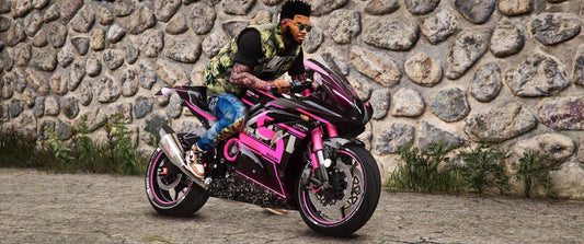 SQUID GAME - SUZUKI GSX-R1000R [Tuning] [Animated Lights] | Port Baek