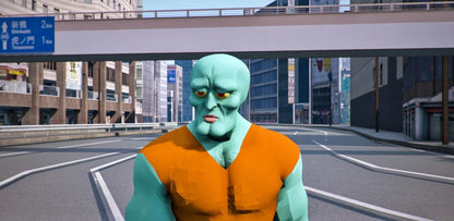 Squidward Handsome