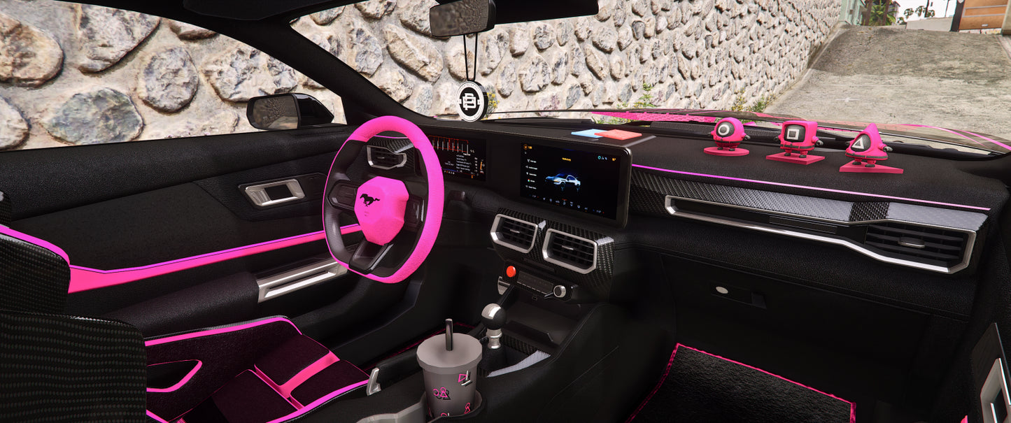 SQUID GAME - FORD MUSTANG GTD 2025 [Animated Lights] | Game's Cafe