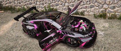 SQUID GAME - FORD MUSTANG GTD 2025 [Animated Lights] | Game's Cafe