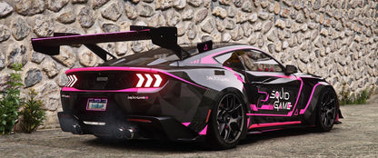 SQUID GAME - FORD MUSTANG GTD 2025 [Animated Lights] | Game's Cafe