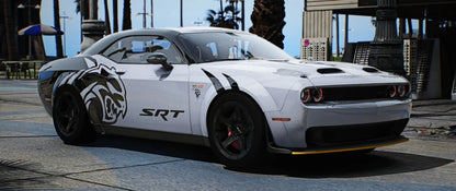 Custom 2023 Dodge Challenger Hellcat Redeye Super Stock 1000HP Hennessy Performance Edition | 4K Customs