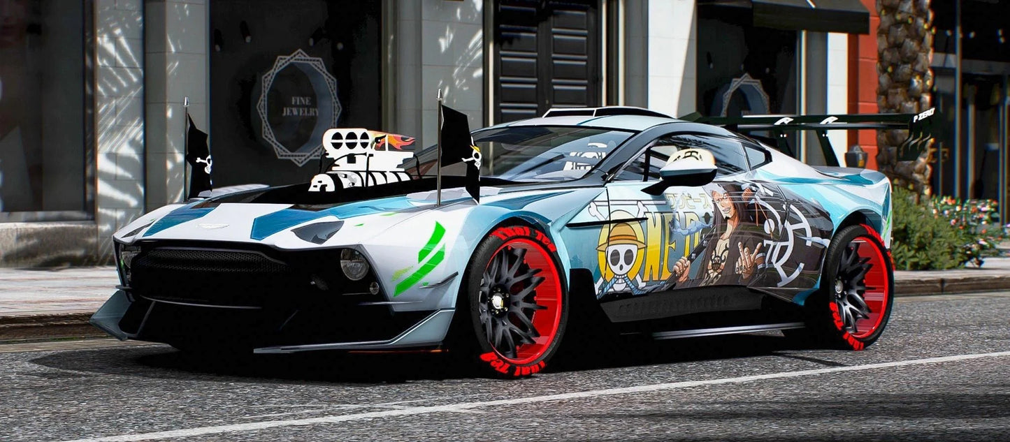 Aston Martin Victor Trafalga Law One Piece [Dinamic Lights] | Game's Cafe