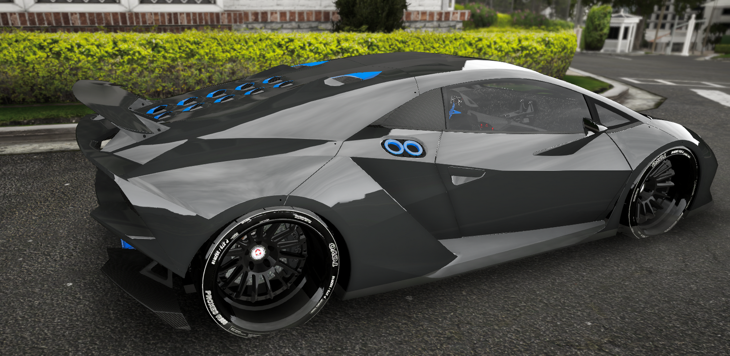 Lamborghini Sesto Elemento [Animated] | Gamer's Cafe