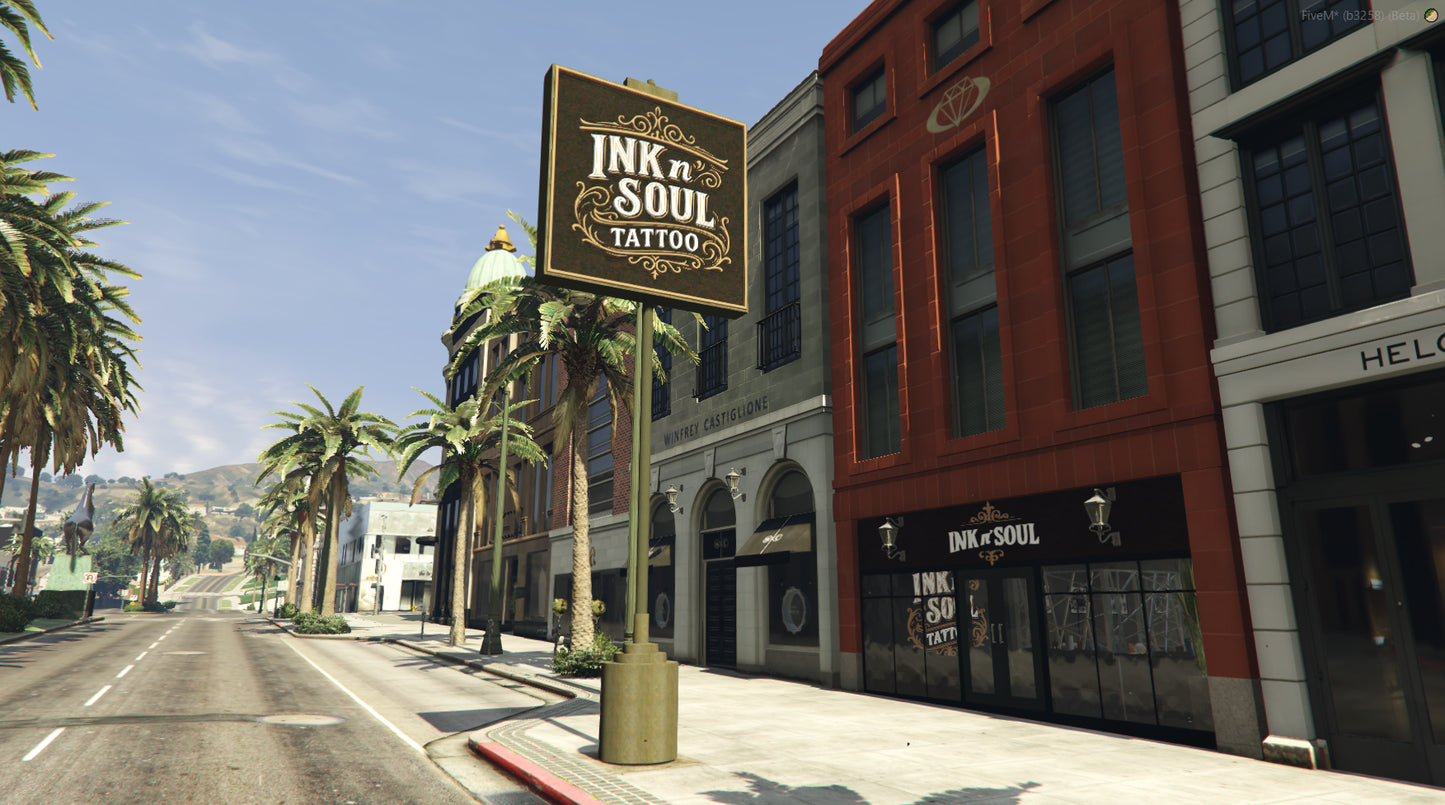 [MLO] Ink n' Soul Tattoo Shop (Store)