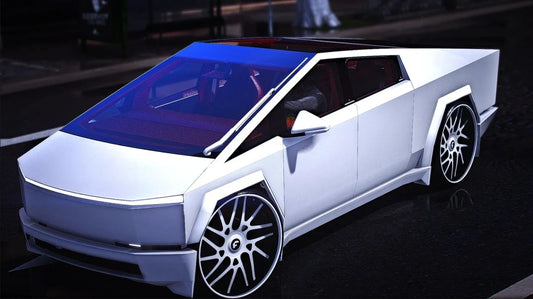 Tesla Cybertruck on Forgiatos | PNUT Customs