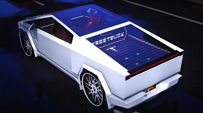 Tesla Cybertruck on Forgiatos | PNUT Customs