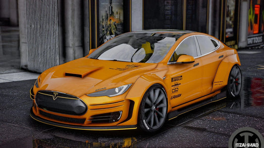 Tesla Design X [Animated Lights] | Itzahmah_2002