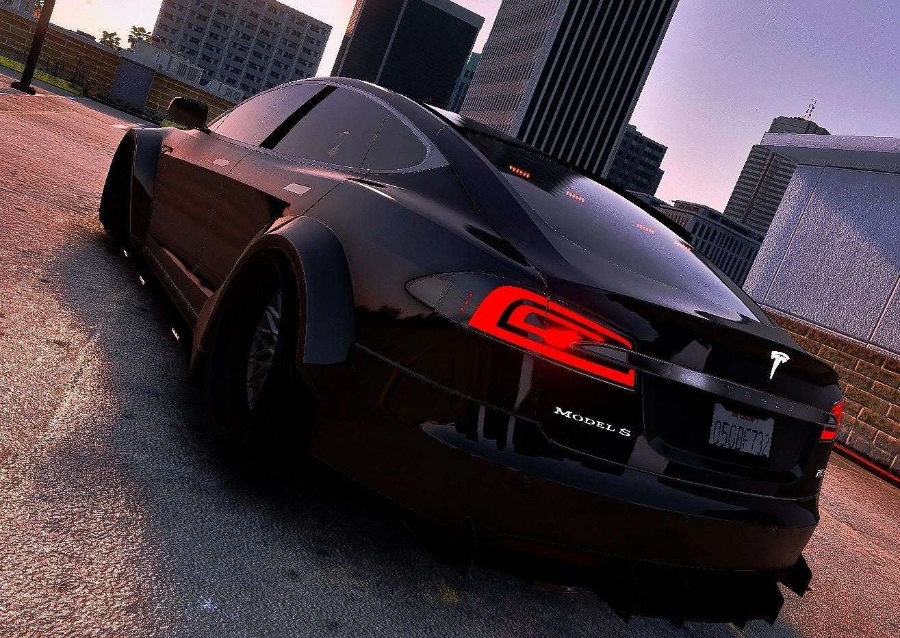Tesla Model S Widebody