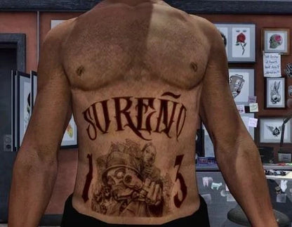 Tattoo Pack +100 (Body, Legs, Arms, Head)