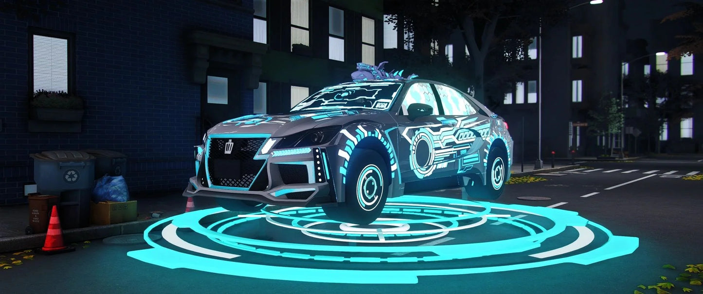 Toyota Crown Shark Mecha [Dinamic Lights] | Neo Designs