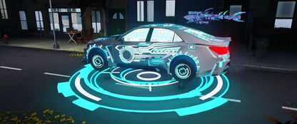 Toyota Crown Shark Mecha [Dinamic Lights] | Neo Designs