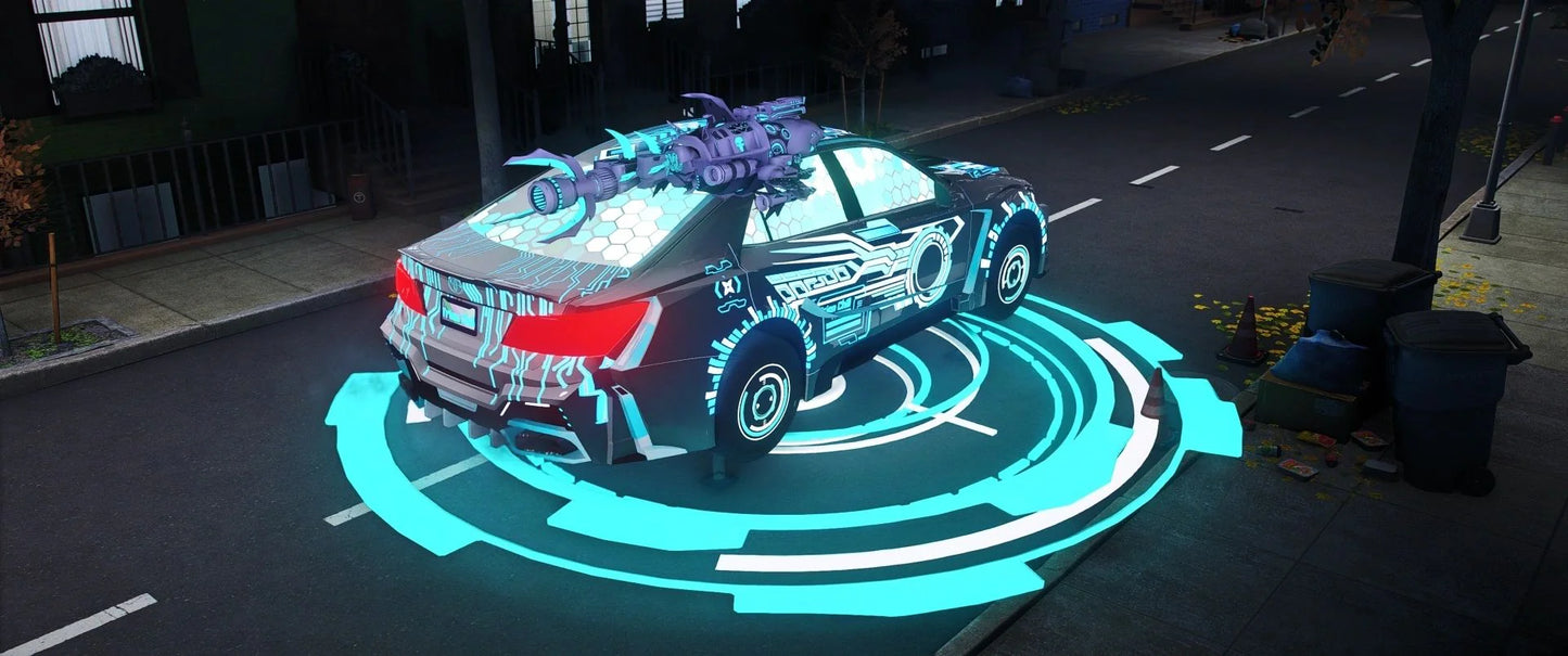 Toyota Crown Shark Mecha [Dinamic Lights] | Neo Designs