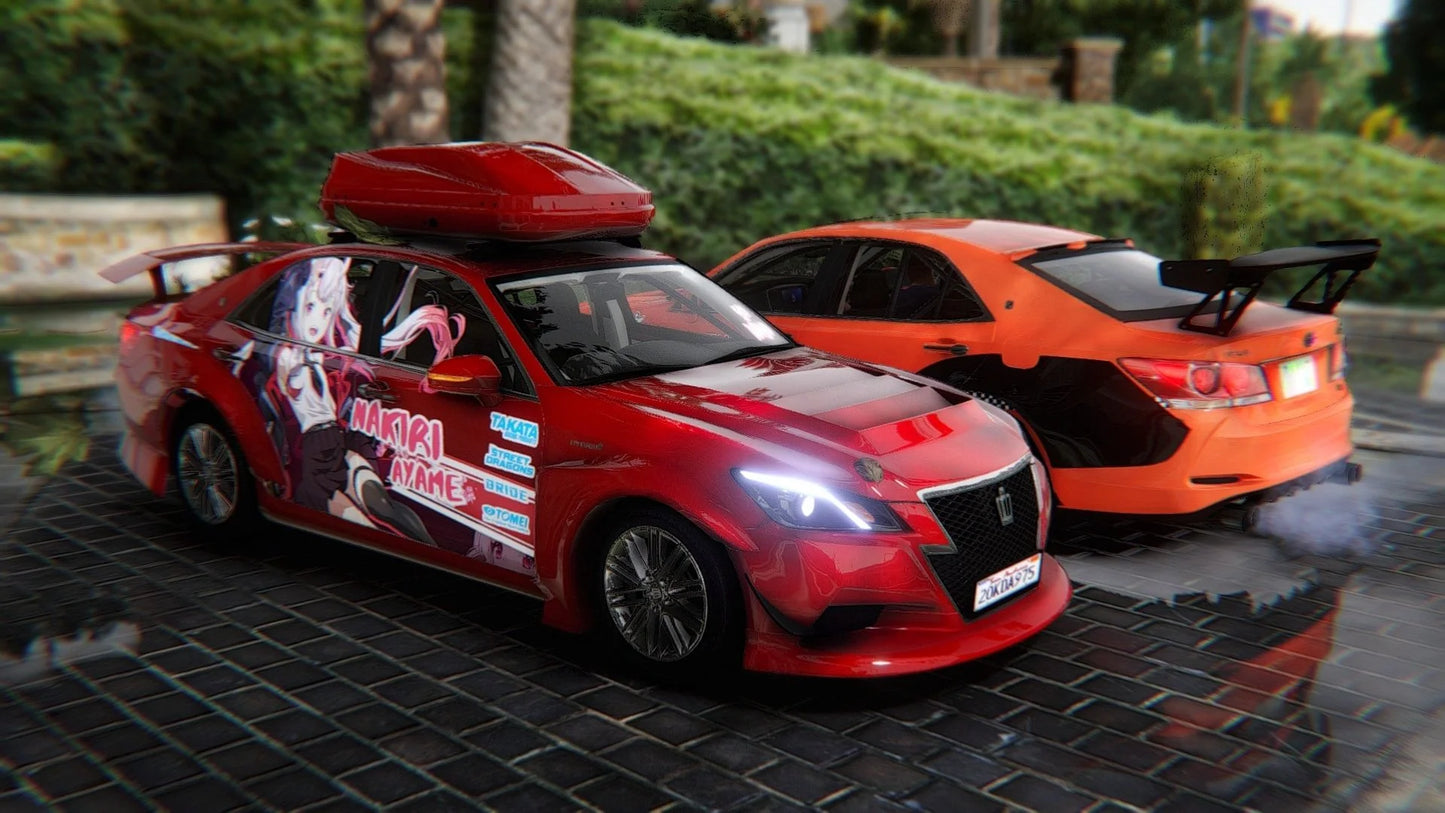 Toyota Crown Athlete S210 (80+ Tuning Parts) | Hashiriya