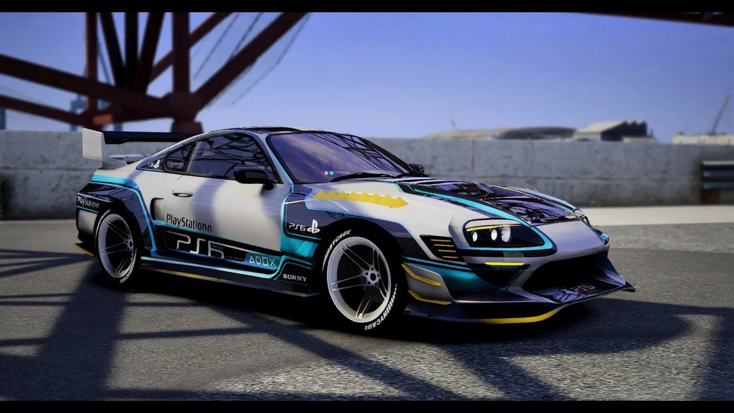 Toyota Supra A90 Hycade PS6 Edition Animated Lights [+100 Tuning Parts] | Port Baek