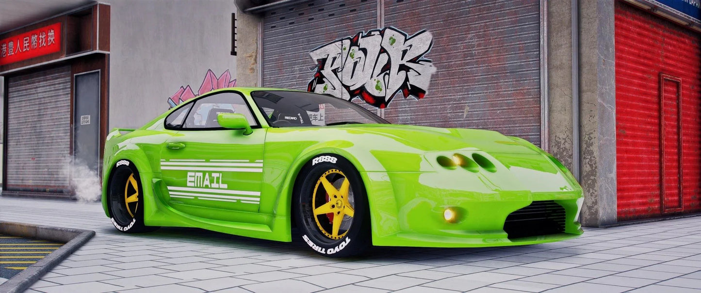 Toyota Supra Email Veil | 3RR0R