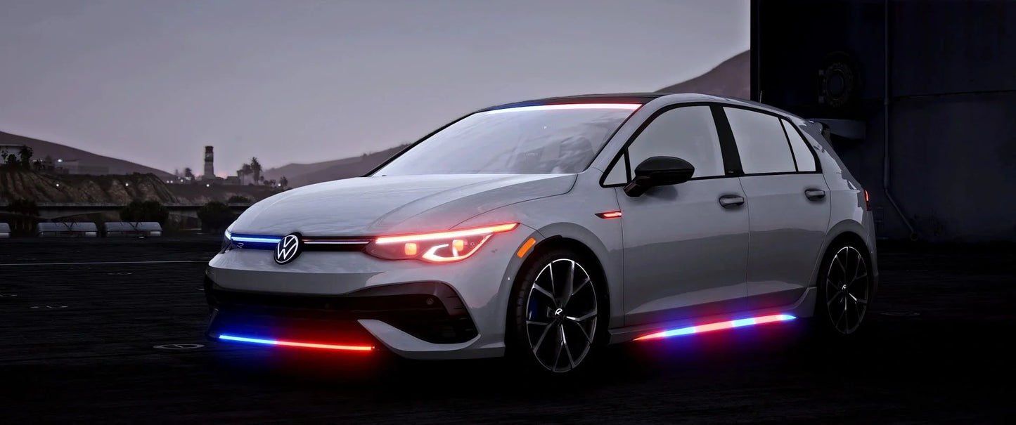 [Non ELS] Volkswagen Golf 8R Police Modern Lights [NON ELS] | Versus