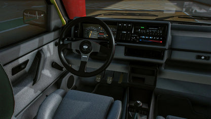 Volkswagen Golf GTI MK2 WB Custom Livery (4 Livery) | Ikx3