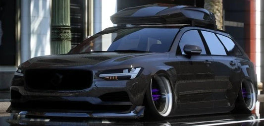 Volvo V90 Widebody Stanced 6 Seater | sly