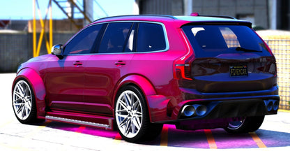 (Debadged) Volvo XC90 Widebody Custom 2022 (Bulletproof) | SM Customs | Tuned