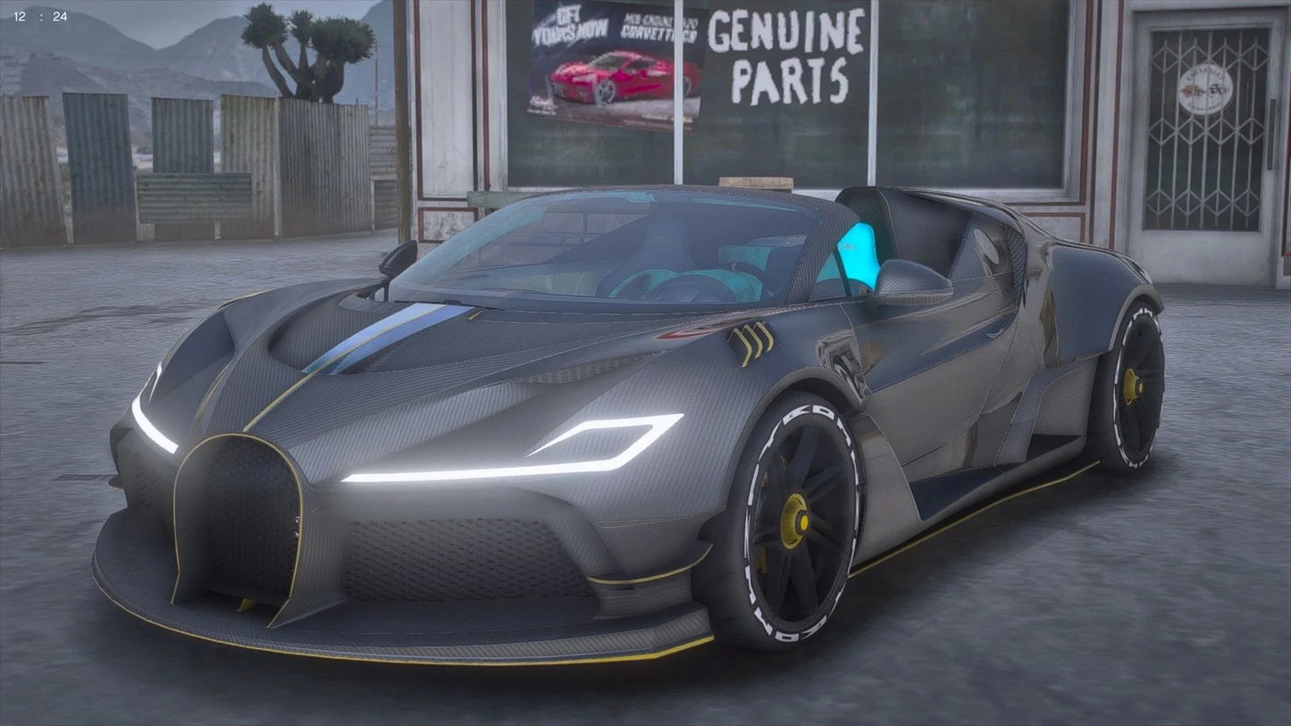 Widebody Bugatti Divo Roadster