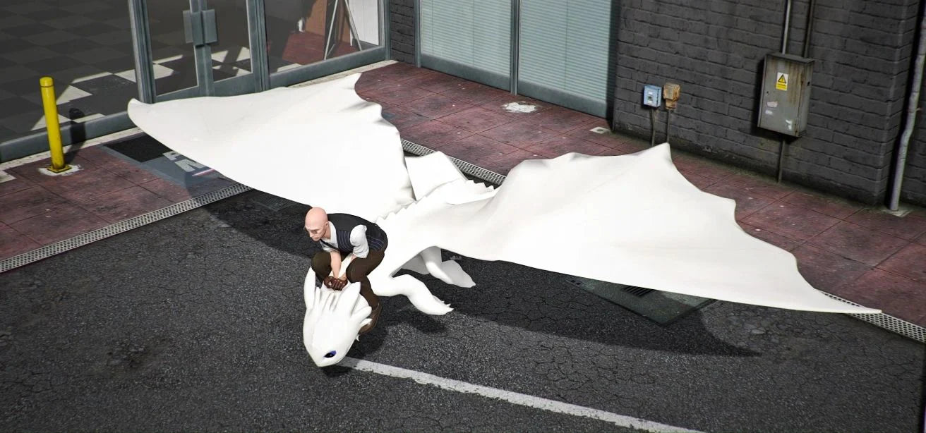 White Dragon How to Train Your Dragon 3 | VinorP