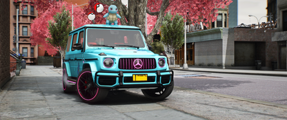 Mercedes-Benz G63 AMG Squirtle Edition | Poke Bulds
