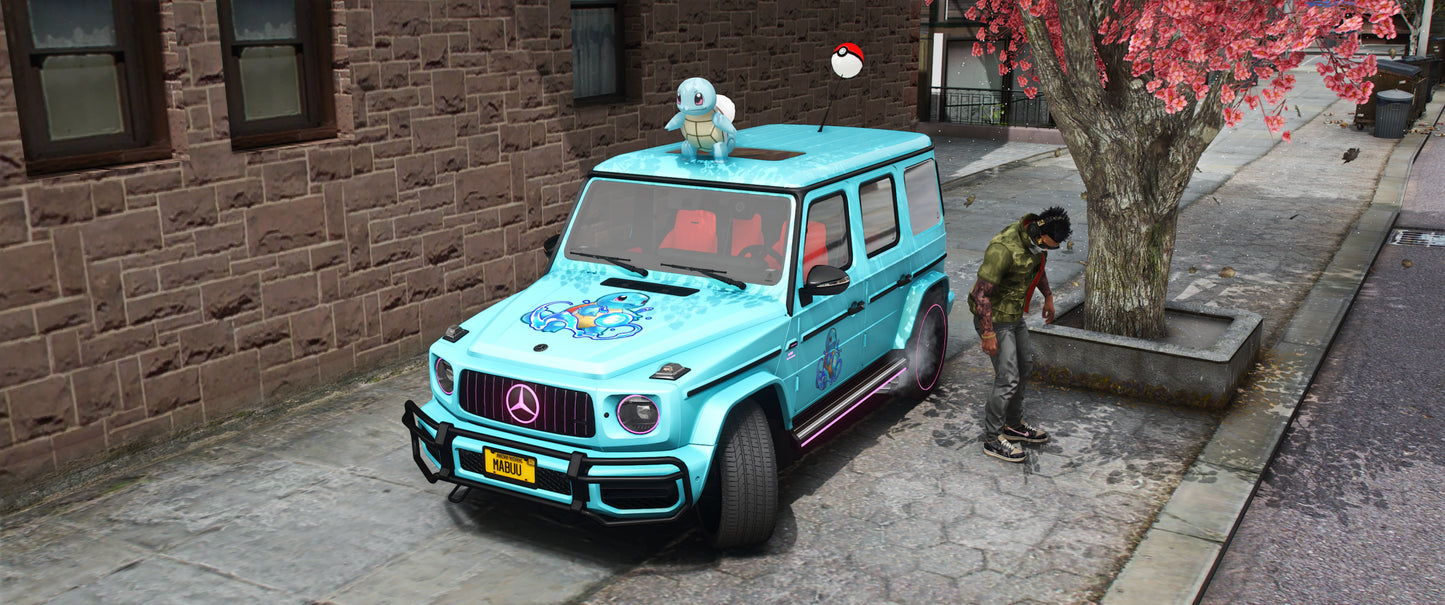 Mercedes-Benz G63 AMG Squirtle Edition | Poke Bulds